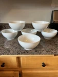 (6) Ikea 365+ Susan Pryke 6.25" Cereal Bowls White 13286. Fixed Price $50.00.
