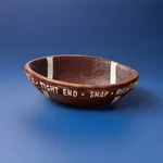 Boston Warehouse Football Touchdown Ceramic Appetizer Bowl. Fixed Price $60.00.
