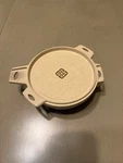 Vintage Littonware Microwave Cookware Cup Round Bowl With Lid 39278 & 39277. Fixed Price $21.00.