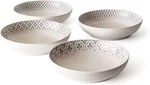 Over & Back 4-PIECE Stoneware Serve Set Stackable Sides Serving. Fixed Price $24.99.