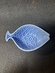 Andrea By Sadek Blue Fish Dish Trinket Bowl Coastal Ceramic Thailand. Fixed Price $12.99.