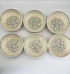 Vintage Lenox Temper-ware Dewdrops Soup Cereal Bowls Set Of 6 Speckled Stoneware. Fixed Price $46.50.