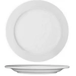 Porcelain Round Wide Rim Plate European White 1.5" Dia 12/CASE. Fixed Price $86.21.