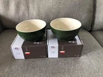 2 Staub Ceramic 6.5" Large Universal Bowl - Basil Green New In Box!. Fixed Price $79.95.