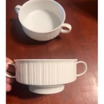 Vtg Rosenthal Studio Line Soup Bowl Set Of 2 German China Dainty Elegant Party. Fixed Price $30.00.