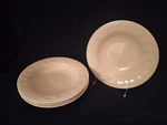 Set Of 4 Cucina Almond Cream By Rachael Ray 10 Rimmed Soup Pasta Bowls. Fixed Price $50.00.