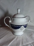Marchesa Empire Pearl Indigo Sugar Bowl. Fixed Price $85.00.