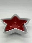 Dii For The Home Red & White Star Shaped Nesting Bowls (set Of 2). Fixed Price $14.00.