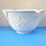 Lenox Gourmet Butlers Pantry Italia Lrg 12" Serving Bowl Embossed Olives Leaves. Fixed Price $65.00.