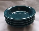 Homer Laughlin Fiesta Juniper Fruit Dessert Bowls SET/4 -excellent. Fixed Price $99.95.