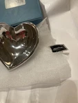 Nambe Exclusive Collection Amore Mini Heart Bowl - Alloy Metal, 6" Silver. Fixed Price $27.97.