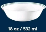 Vintage Set Of Four (4) Corelle By Corning Country Cottage Cereal Bowls. Fixed Price $33.92.