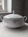 Noritake Sweet Leilani Round Covered Vegetable Bowl. Fixed Price $115.00.