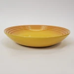 Creuset 10IN Yellow Soleil Ombre Gradient Stoneware Pasta Salad Serving Bowl. Fixed Price $44.99.