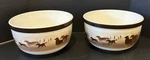 Big Sky Carvers Wild Horses Thomas Norby Soup Cereal Bowls Set Of 2 Western. Fixed Price $29.99.