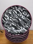 Set Of 6 Missoni Home Futura Ginori Bowls 9" - Black & White New Rare!. Fixed Price $799.99.