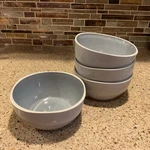 Gibson Elite Soho Lounge Square Soup Cereal Bowls Set Of 4 Light Gray 6 Inch. Fixed Price $39.99.
