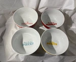 Cake Boss 2013 Ice Cream Dessert Quotes Patterned Four Inch Bowls. Fixed Price $39.95.