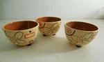 Bella Casa By Ganz 3 Footed Cereal Bowls Butterfly Pattern New. Fixed Price $18.00.