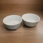 Ikea White 12011-1 Stoneware Coupe Cereal Soup Bowls 5-1/2" X 2-1/2" Set Of. Fixed Price $14.50.