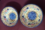 Boleslawiec Polish Pottery Bowls Unikat Poland Signature Butterflies 2. Fixed Price $99.99.