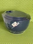 Dansk 3 Navy Blue Melamine Mixing Nesting Bowls Spout Handle Non-slip Base New. Fixed Price $59.89.
