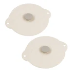 2 Pack Silicone Bowl Lids Microwave Splatter Cover 6 Inch Universal .... Fixed Price $17.21.