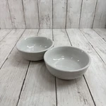 2 Williams Sonoma Everyday Dinnerware White 6 Inch Cereal Soup Bowls Small. Fixed Price $24.00.