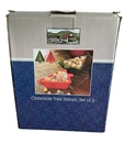 Cobble Creek Christmas Tree Dishes Set Of 2 Candy Or Nut Bowl. Fixed Price $5.87.
