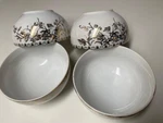 222 Fifth Golden Hill Soup Cereal Bowls Set Of 4. Fixed Price $16.99.