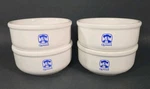 Vintage Quaker Oats Oatmeal Cereal Set Of 4 Waechtersbach Spain 1980S. Fixed Price $39.99.