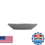 Fortessa Vitraluxe Heirloom Matte Coupe Pasta Bowl 9", Smoke, Set Of 4. Fixed Price $61.87.