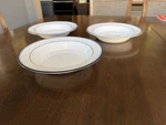 Dansk International Design Concerto Allegro Tl Blue White Rim Soup Pasta Bowls 3. Fixed Price $27.71.