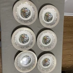 Sebring Pottery Chantilly 1T-S284 22K Gold 6 Soup Bowl 1940S Vintage Usa. Fixed Price $45.00.