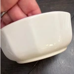 Pfaltzgraff Heritage White 12 Sided Stoneware Soup Cereal Bowl 5.5 Inch Usa Made. Fixed Price $13.00.