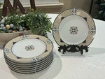 SET/4 Mikasa Studio Nova Moon Dance Salad Side Plates YA058 - Multi Avail.. Fixed Price $36.00.
