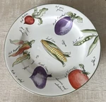 Furio Contemporary Casuals Salad /bread Plate Vegetables Set Of 4 Excellent Cond. Fixed Price $39.99.