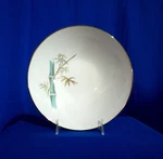 Noritake Oriental Vegetable Bowl 6341 9 Inch Round Footed Bamboo Stalks Japan. Fixed Price $21.74.