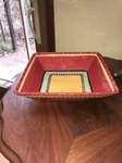 Tabletops Gallery "rumba" 12 Serving Bowl Euc. Fixed Price $7.53.