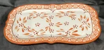 TWO(2) Temptations By Tara Old World Orange Spice Platter/trays 12. Fixed Price $34.00.