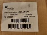 Steelite Varick Oval Dish/platter New In Box 6 1/2" 3/4" White 12 Per Carton. Fixed Price $58.50.