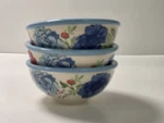 The Pioneer Woman Classic Charm Floral Condiment Dip Bowls Set Of 3. Fixed Price $18.99.