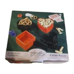 American Atelier Casino Royale Stoneware Bowl Set Spade Heart Diamond, Club Box. Fixed Price $39.95.