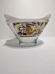 Orville Redenbacher Popcorn Serving Bowl Glass 10" Diameter Almost 5 Lbs So Cool. Fixed Price $13.29.