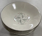 6 Vintage Rhythm Capri Dessert Bowls Homer Laughlin. Fixed Price $15.00.