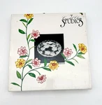 1990 Crystal Clear Studios Chrysanthemum Sectional Serving Dish 13" Diameter. Fixed Price $19.95.