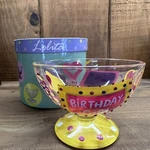 Lolita Sundae Collection Love My Birthday Girl 12OZ Hand Painted Dessert. Fixed Price $15.00.