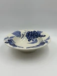 Pier Melinda Large Pasta Salad Serving Bowl 13.75 X 3.5 Blue Fruit Italy. Fixed Price $28.99.