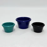 Lot Of Gessner Products Melamine Condiment Cups Ramekins 1.5OZ 3.5OZ Usa Vtg. Fixed Price $12.99.