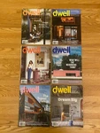 Lot Of 6 Dwell Magazine 2022 2024 Modern Home Decor House Shipping Container Art. Fixed Price $17.99.